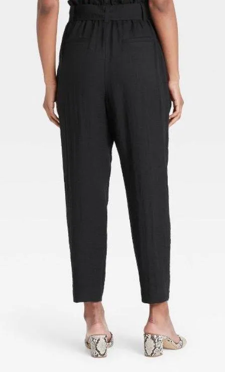 Target Black Paper Bag Pants - Image 4