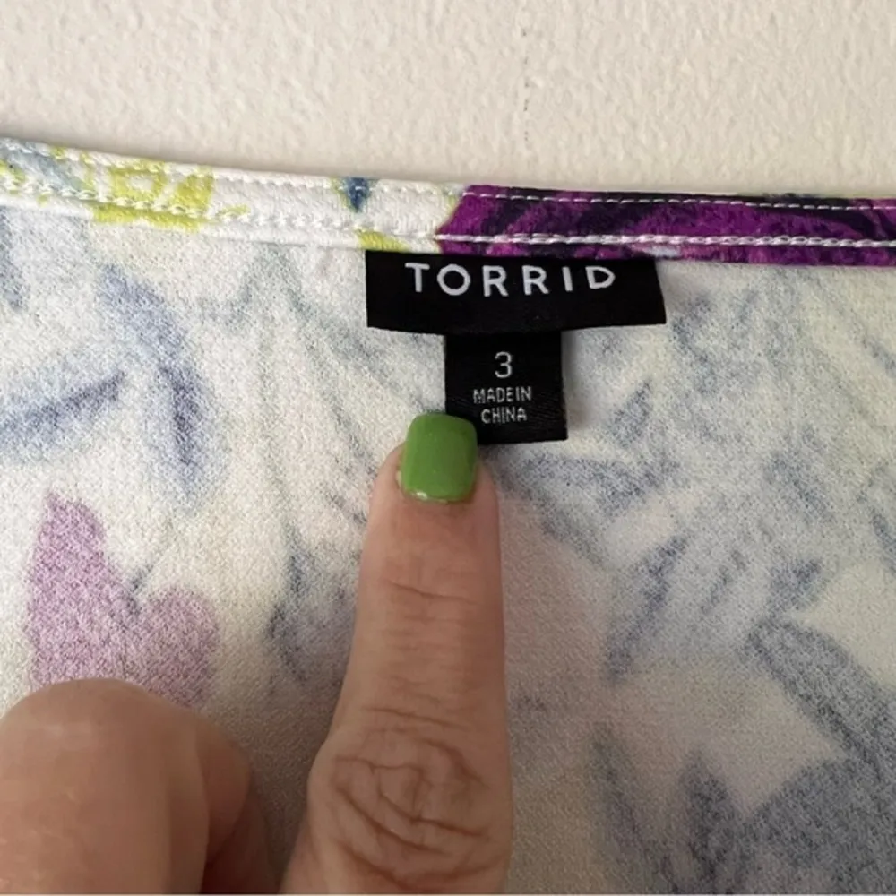 TORRID Mini‎ Textured Knit Skater Set 2 piece floral SIZE 3X - Image 6