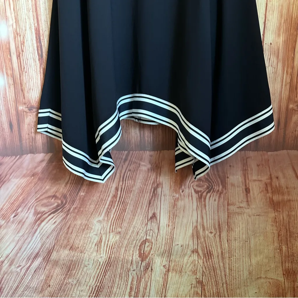 TED BAKER LONDON Kahmen Navy Blue Strappy Midi Dress - Image 8