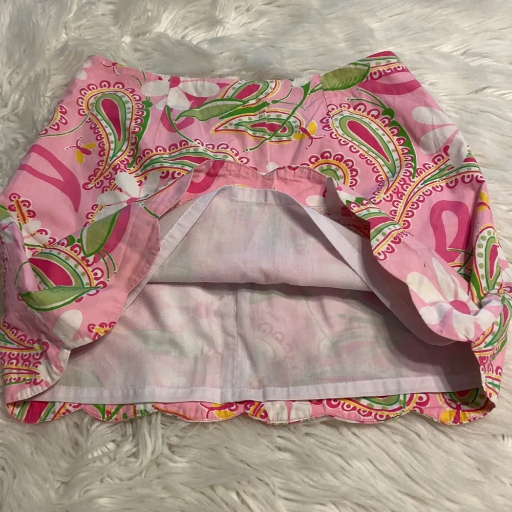 Vintage Lilly Pulitzer Skirt size 0 excellent condition waist 26” - Image 6