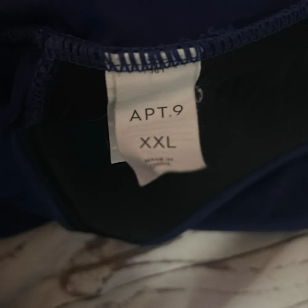 Apt 9 nwot navy tankini top - Image 5