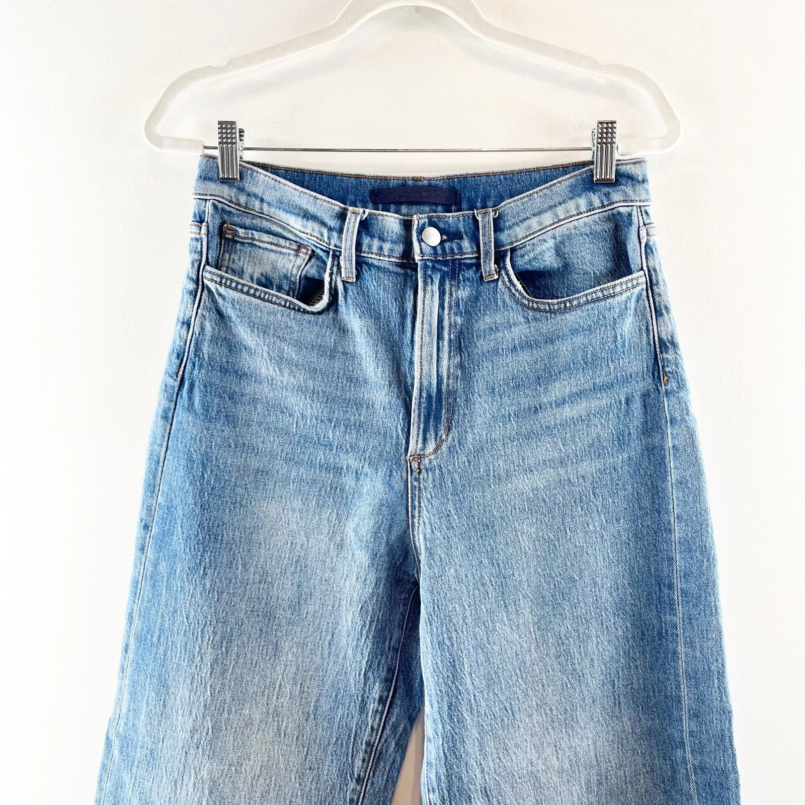 Joe's Jeans The High Rise Mia Wide Leg Ankle Jeans Blue 30 - Image 5