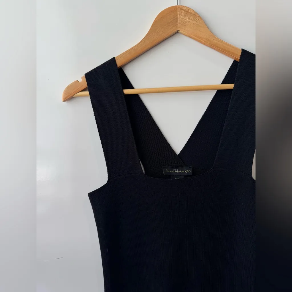 House of Harlow 1960 Compression‎ Dress Black Sleeveless Size XS - Image 4