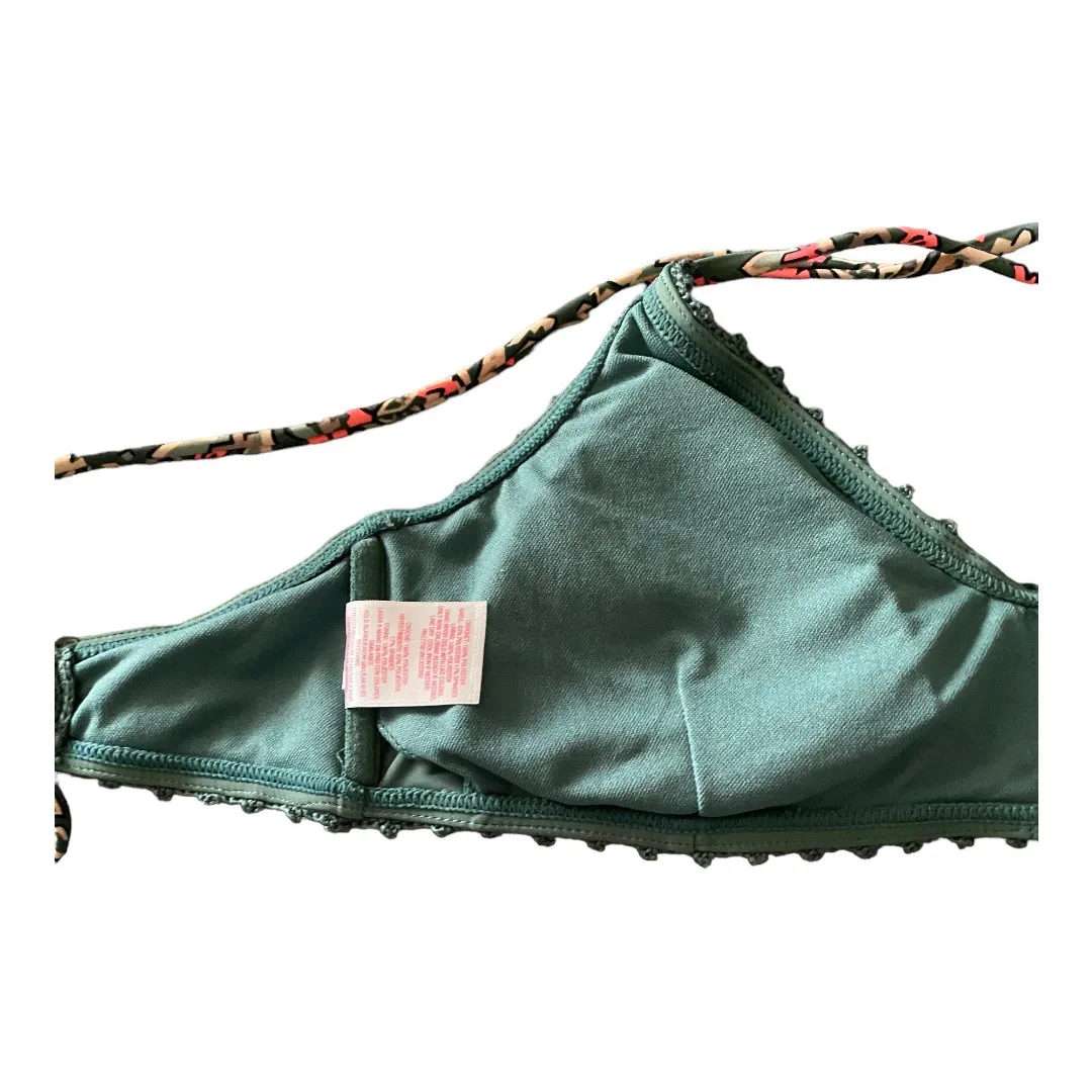 , super cute green knit two piece Swimsuit - Image 8