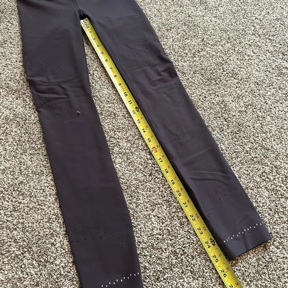 Lululemon gray laser cut full length leggings size 4 - Image 8