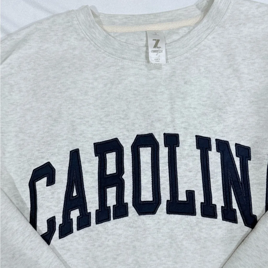 Carolina Gray Crewneck Sweatshirt - Image 2