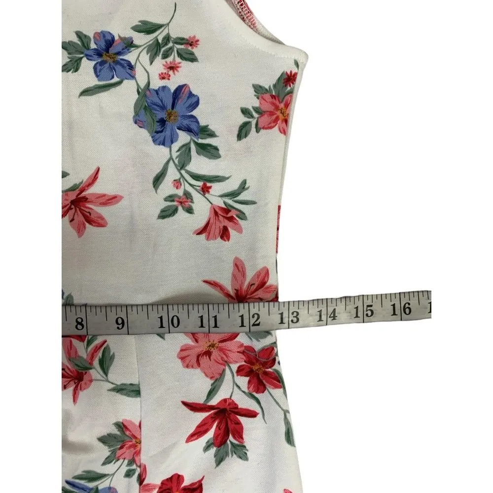 Divided H&M Women's White Floral Dress - Image 6