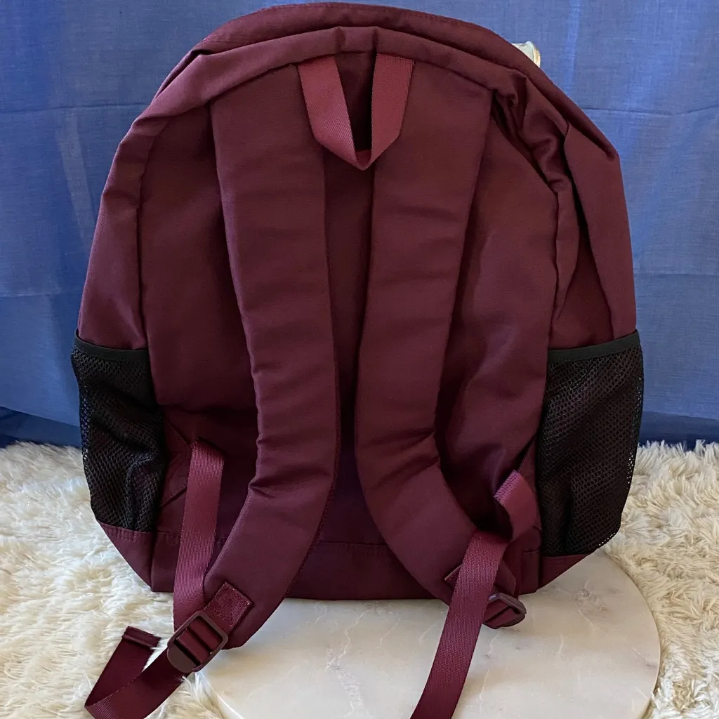 NWT Pink Victoria’s Secret Classic Backpack with Mesh Pockets - Image 2