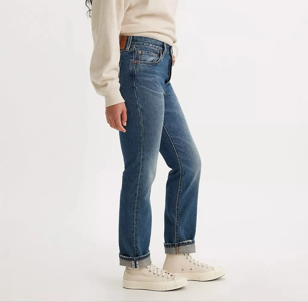 NWTS Women's 501 Levi's Original 150th Birthday Selvedge Jeans - Image 2