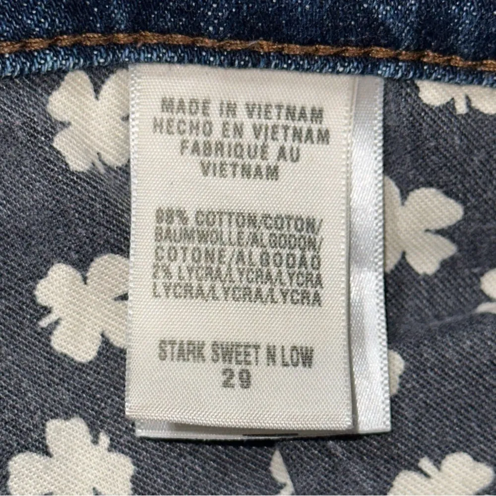 Lucky Brand Denim Size 8 29 Ol Rooftop Dark Blue Stark Sweet N Low Stretch Jeans - Image 9