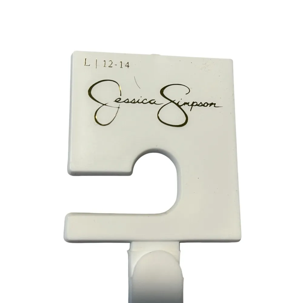 Jessica Simpson Belt Women's Large 12-14 Brown Faux Leather Buckle $30 NWT - Image 2