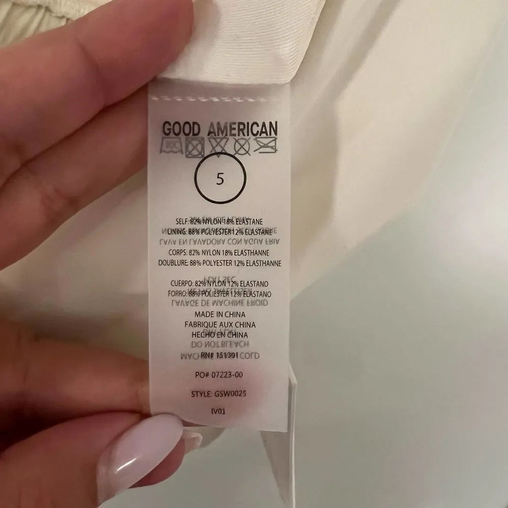 GOOD American Waist Framer One Piece NWT Black Size 2XL/ 5 - Image 10