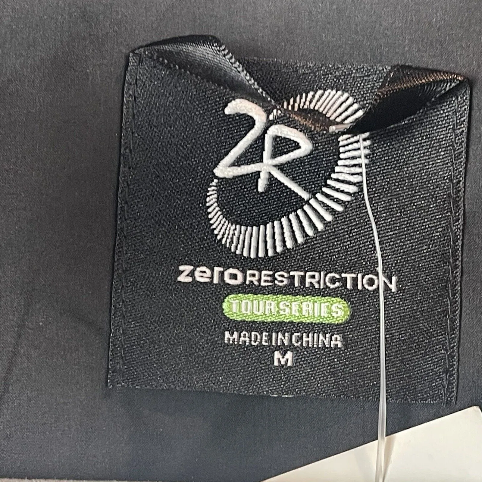 Zero Restriction Women‎ Jacket Medium Black Windbreaker Removable Sleeves Golf - Image 6