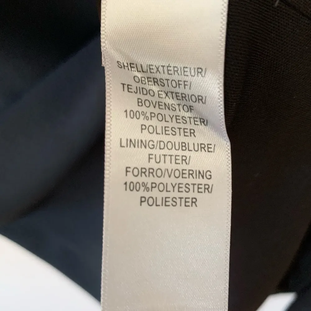 Adrianna Papell Black V-Neck Sleeveless Classic Midi Sheath Dress Size 6 - Image 13