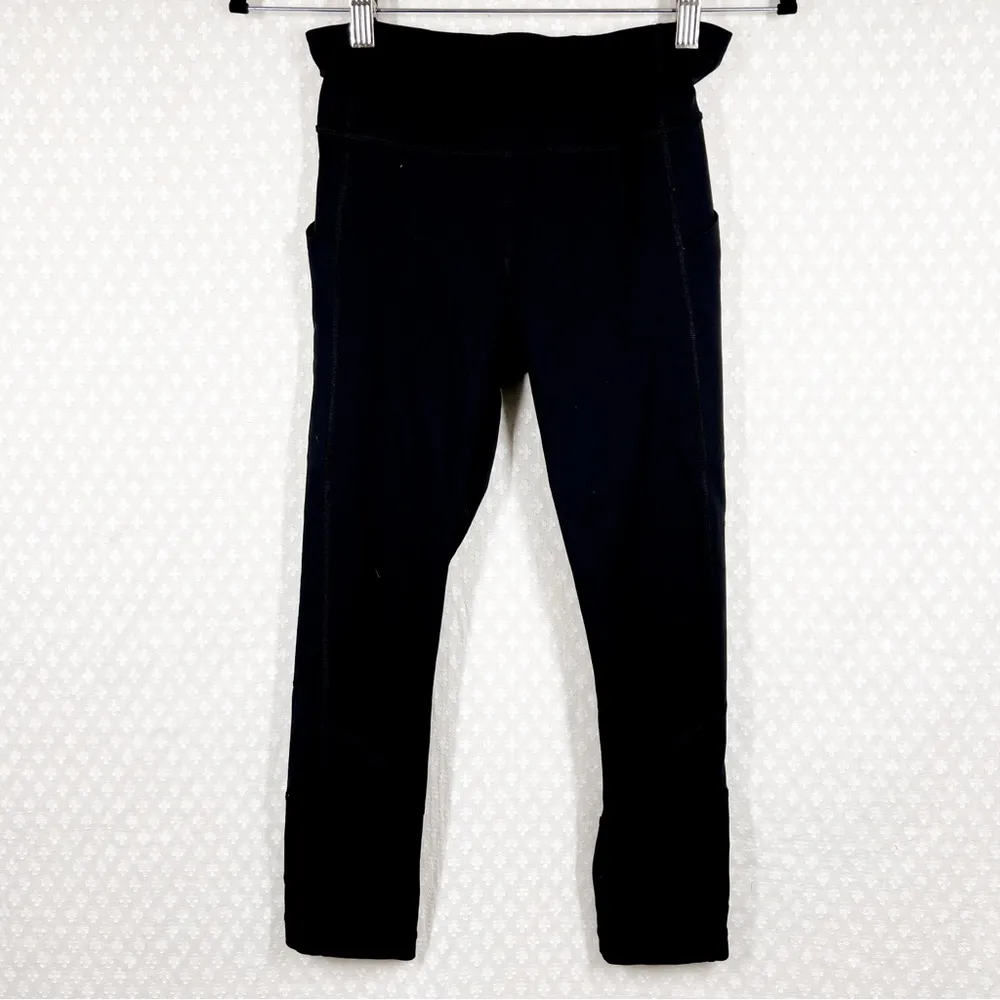 Lululemon‎ Black Pocket Run Pace Leggings - Image 3