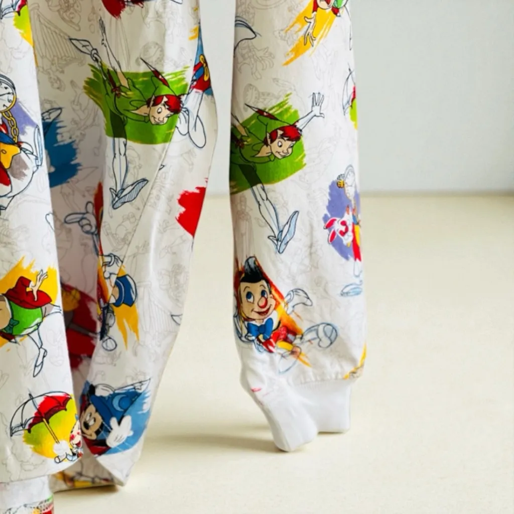 Disney Parks Ink & Paint Spirit Jersey featuring classic animated characters White Size M - Image 7