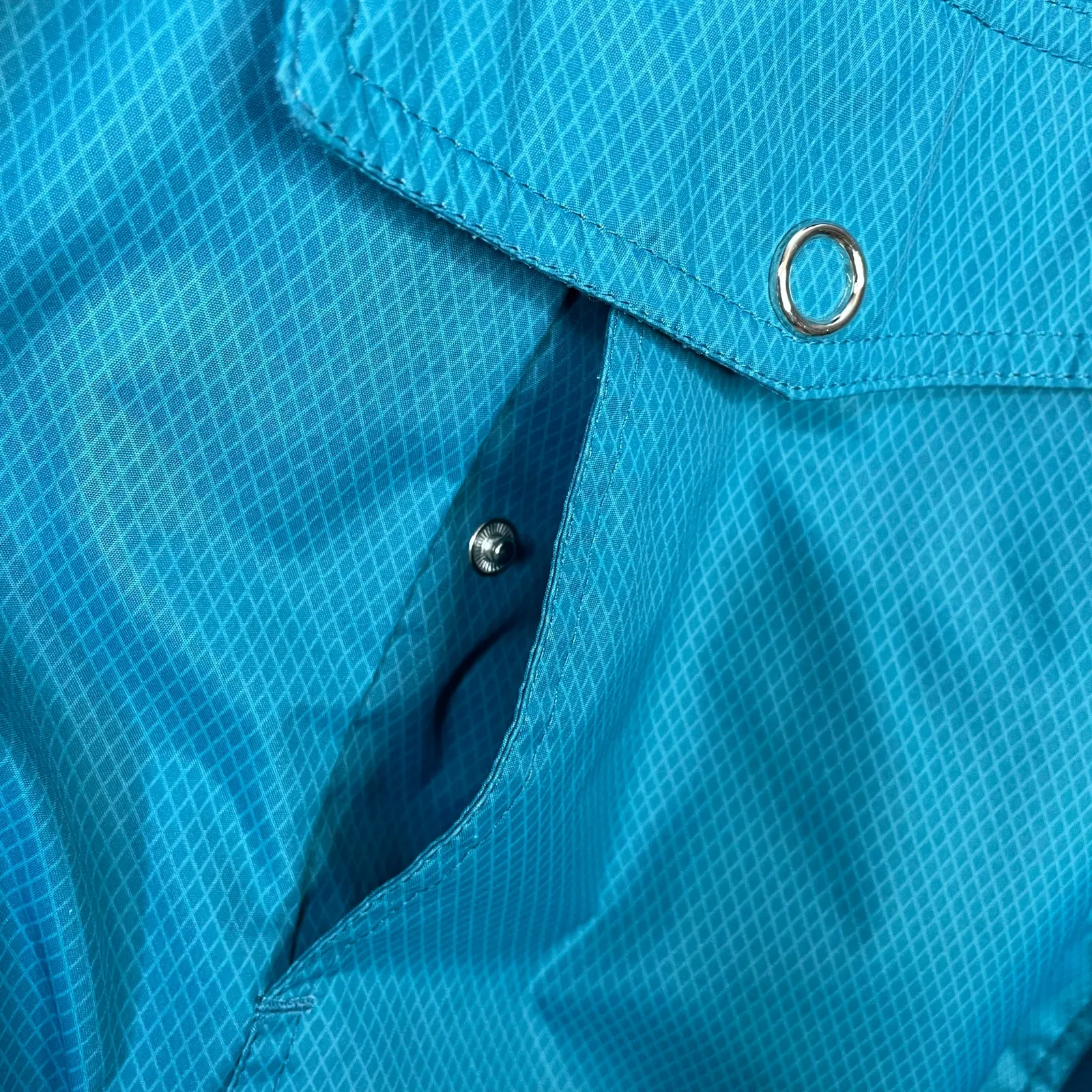 Free Country Radiance Reversible Hooded Jacket Butter Pile Lined Teal womens XL - Image 5