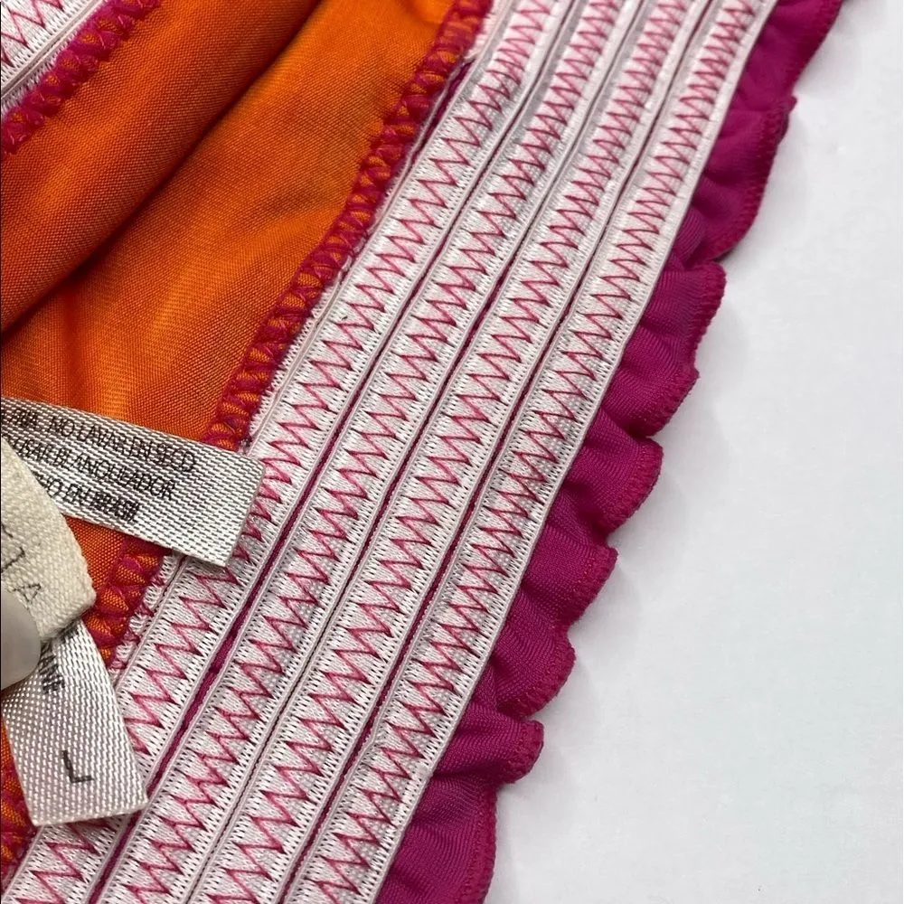 Sofia by VIX Bikini‎ Bottom Pink Size L - Image 8