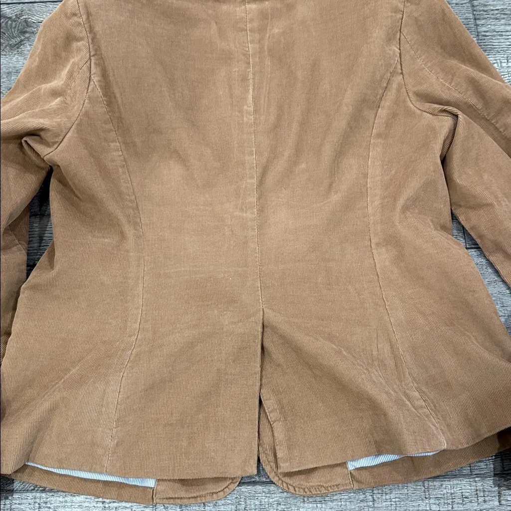 LONDONJEAN Fully Lined Tan Blazer/Jacket for Women Size 14 - Image 9