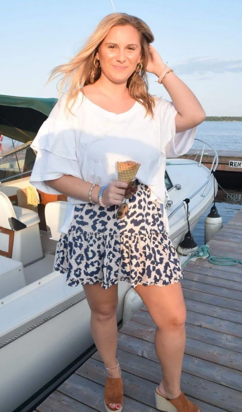 Cheetah Print Skirt - Image 3