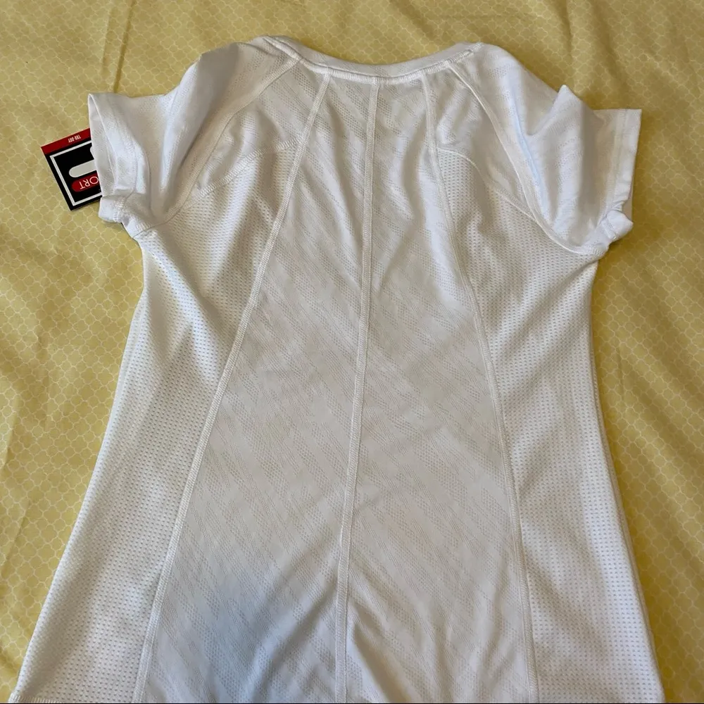 White Fila TRU-DRYSport Tee - Image 2