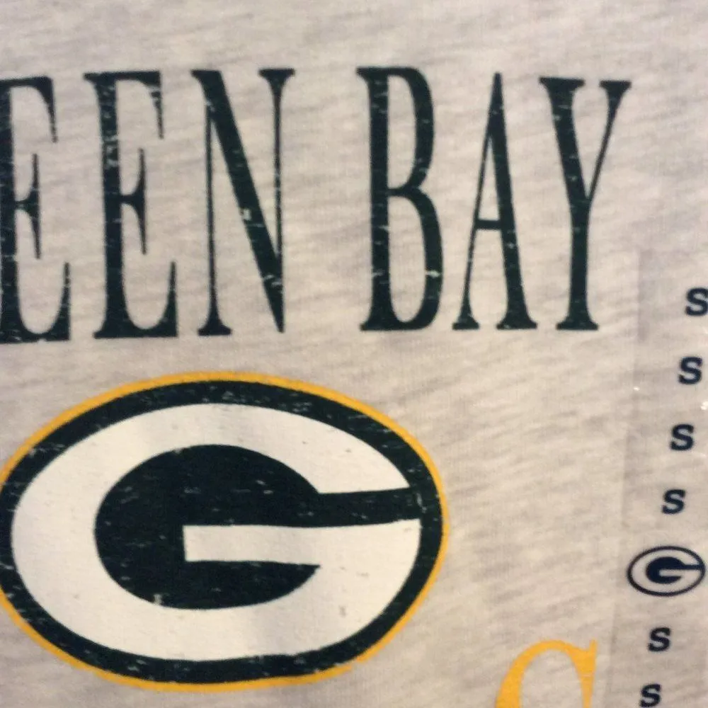 New NWT NFL Green Bay Packers womens hoodie Small S gray - Image 5
