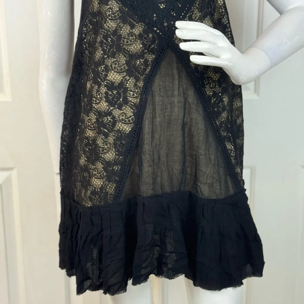 Free People Angel Lace Dress Size XS. C6 - Image 3