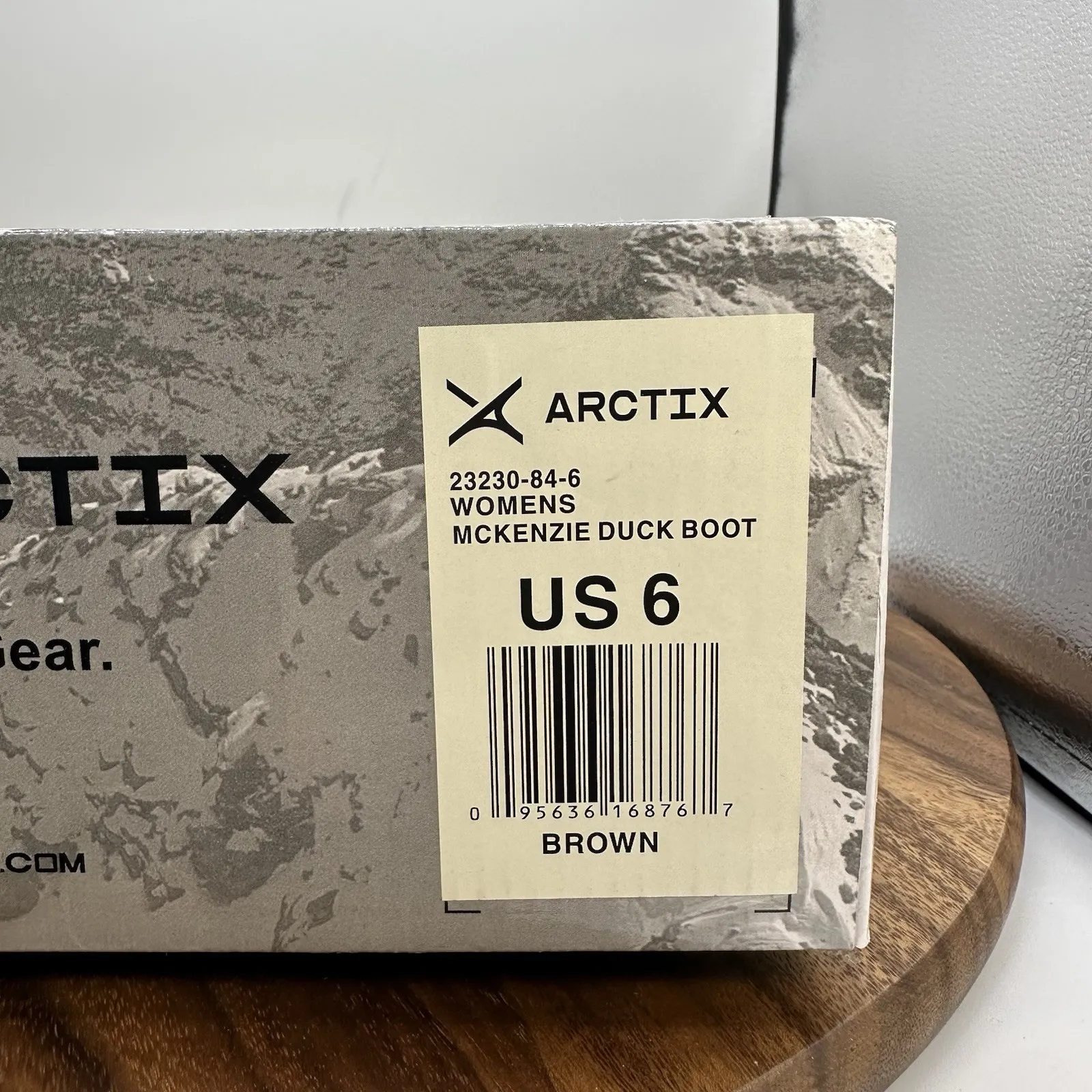 NIB Arctix‎ McKenzie Duck Rain Boots Brown Waterproof Outdoor Muck Women's 6 - Image 10