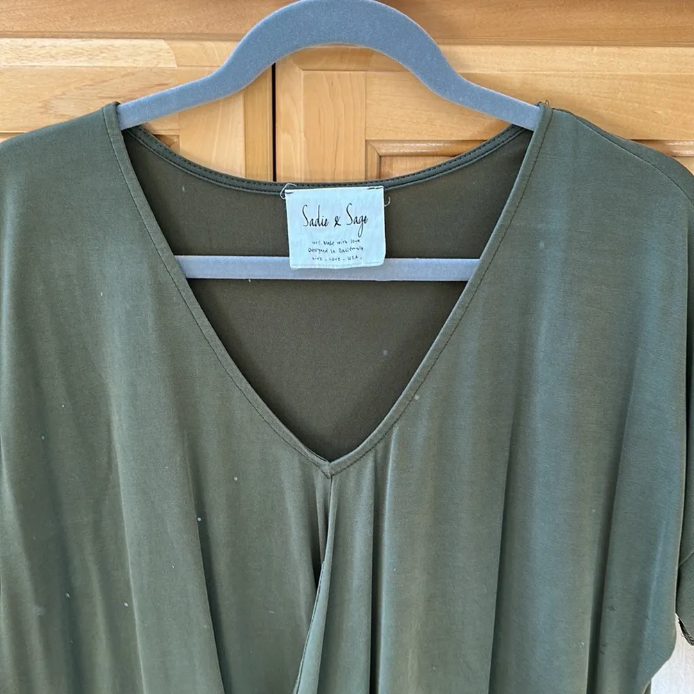 Sadie & Sage Green Top - Image 2