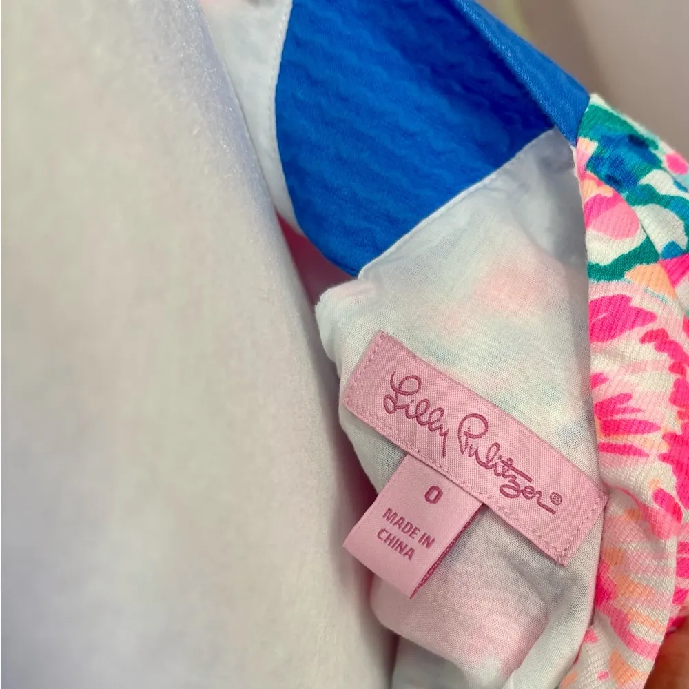 Lilly Pulitzer Cassa Shift Dress. Size 0 - Image 7