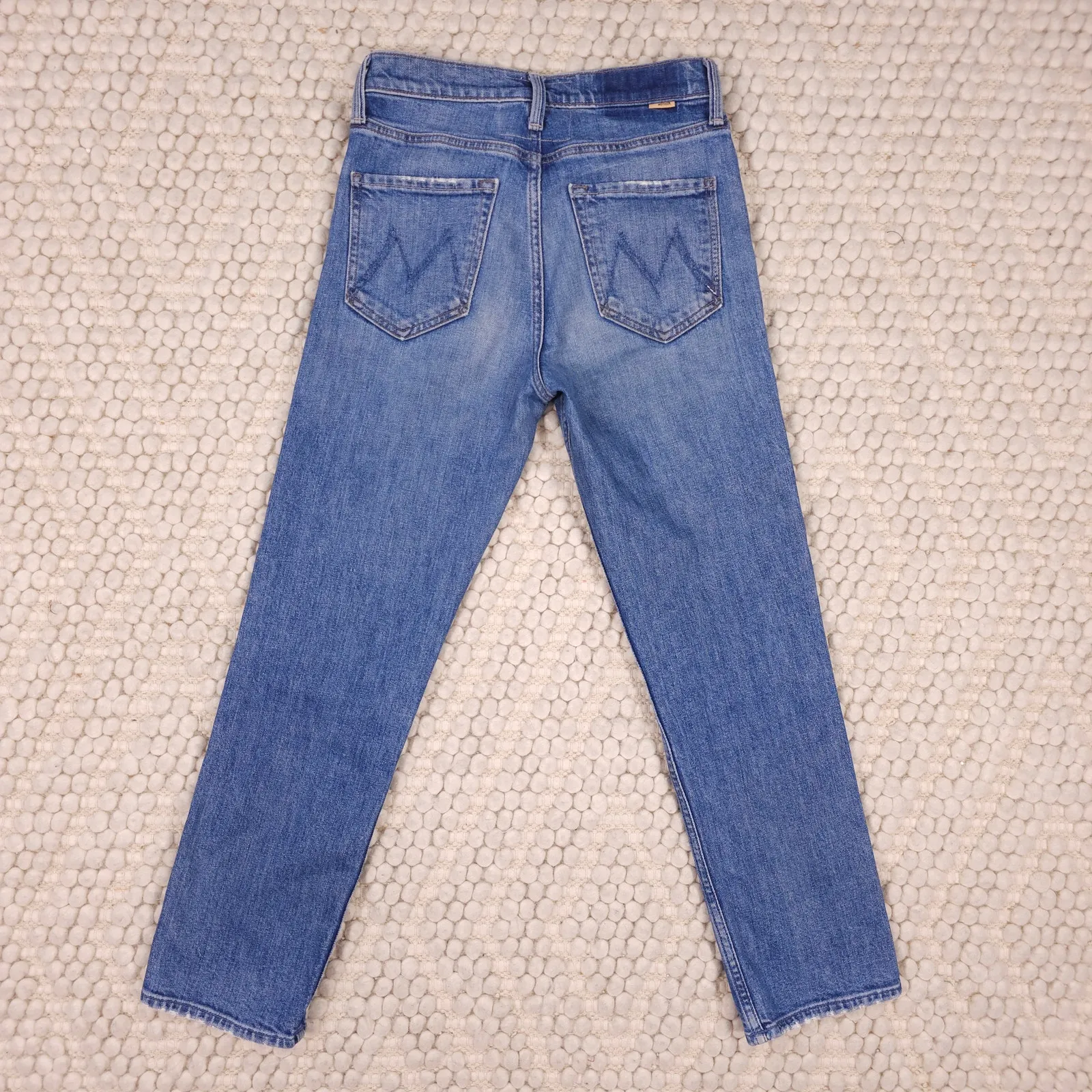 Mother The Tomcat Jeans Running With Scissors Sz 25 Blue - Image 10