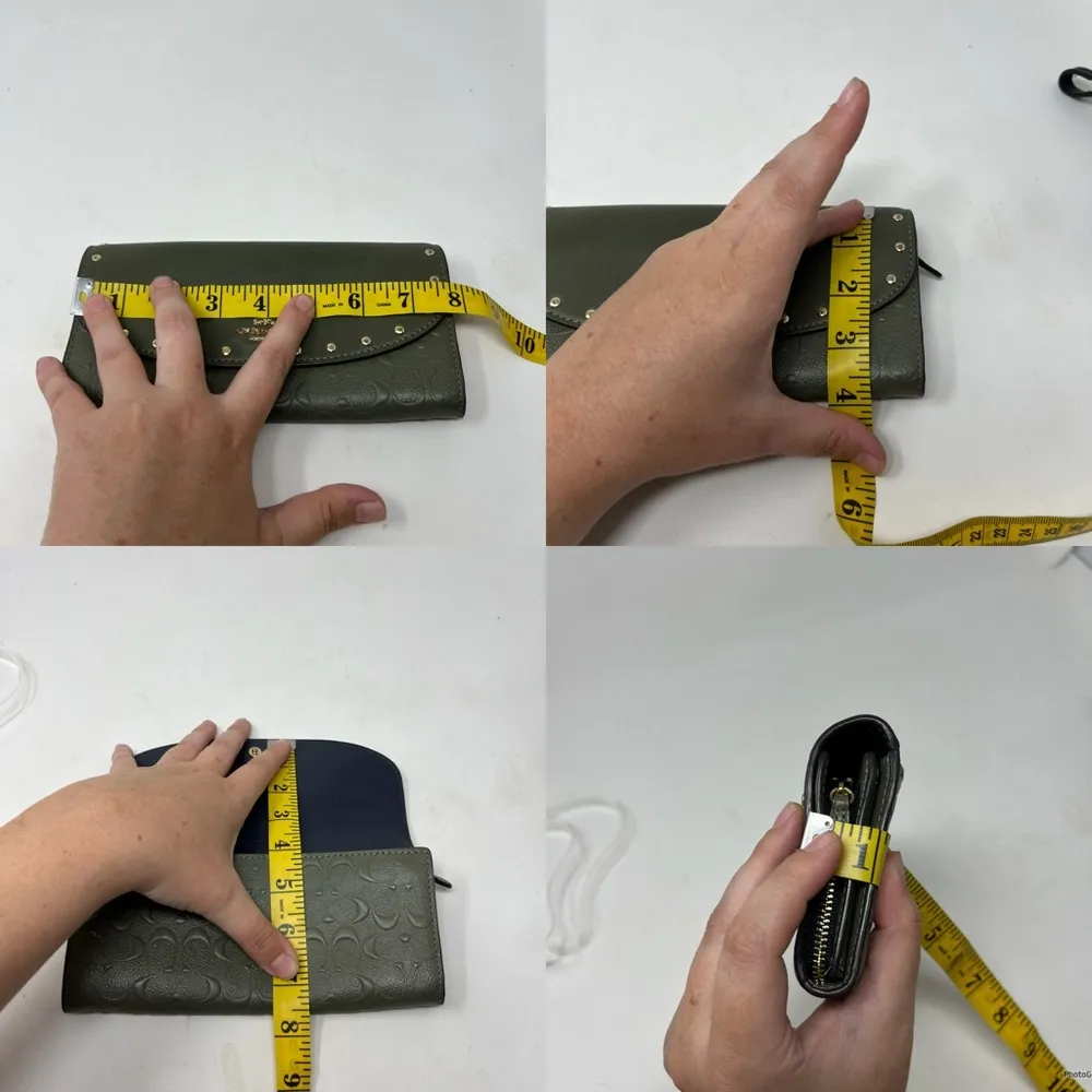 Coach Slim Envelope Wallet With Rivets - Image 13