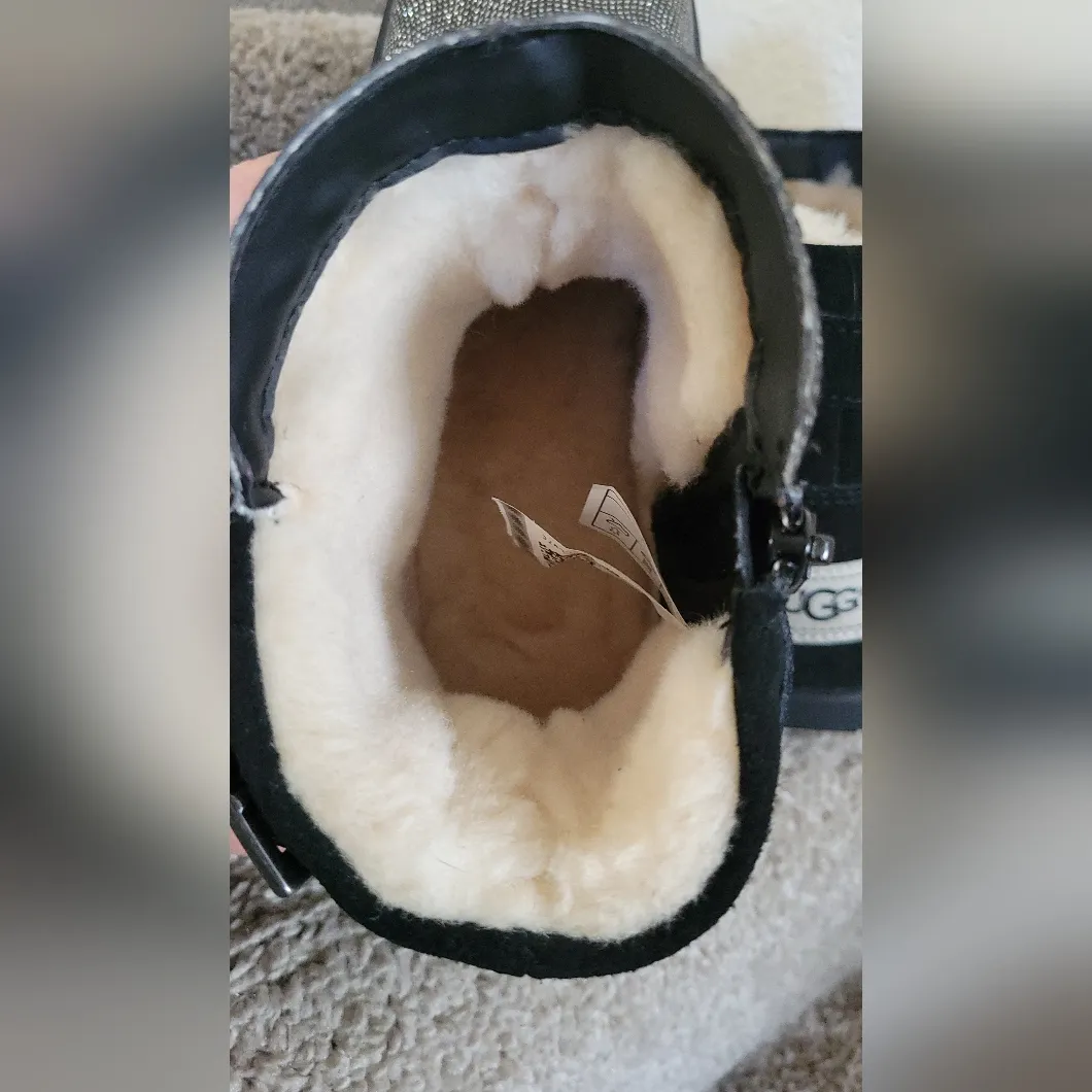 Ugg Sparkle Ankle Boots Size 6 - Image 5