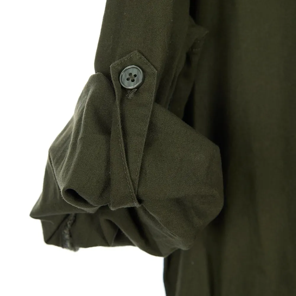 PopSugar Button Front Romper Green XL NWT - Image 3