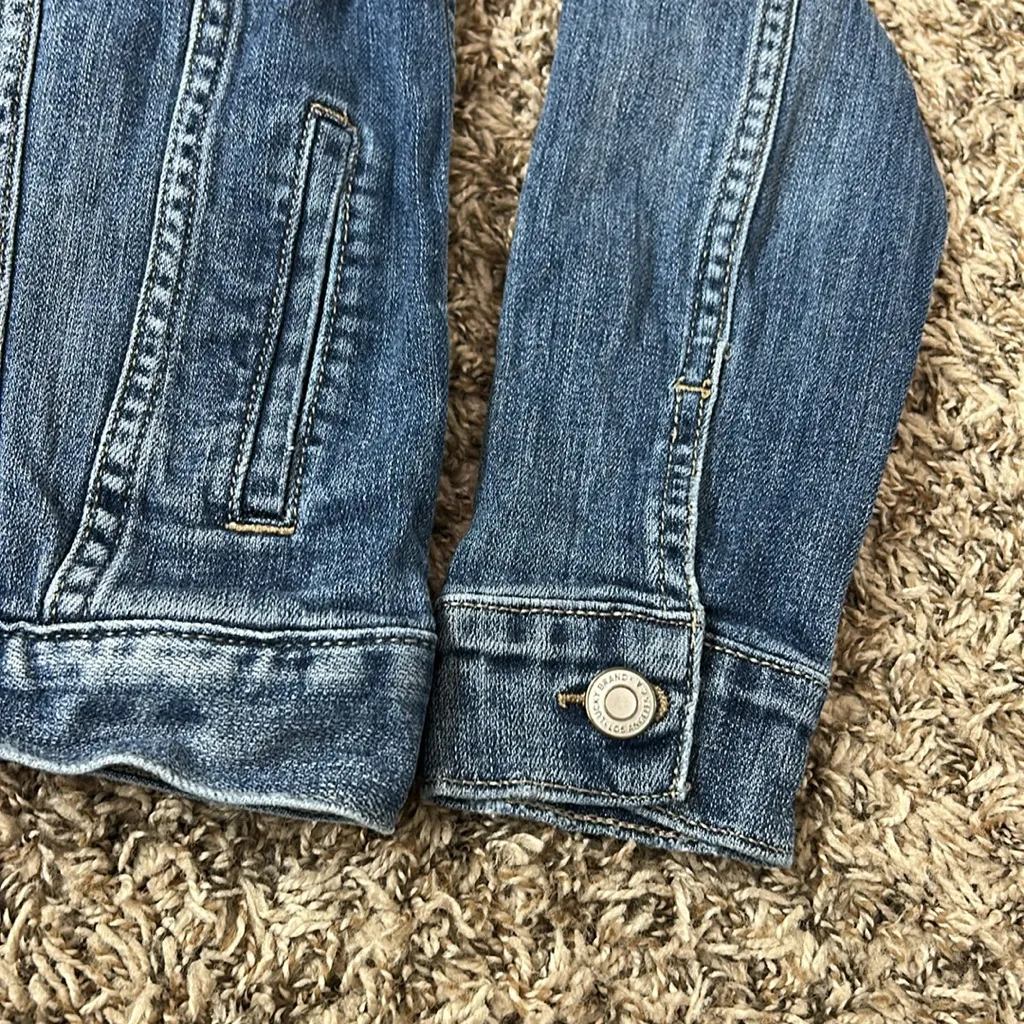 Lucky Brand The Tomboy Trucket Denim Jean Jacket Sz XS - Image 2