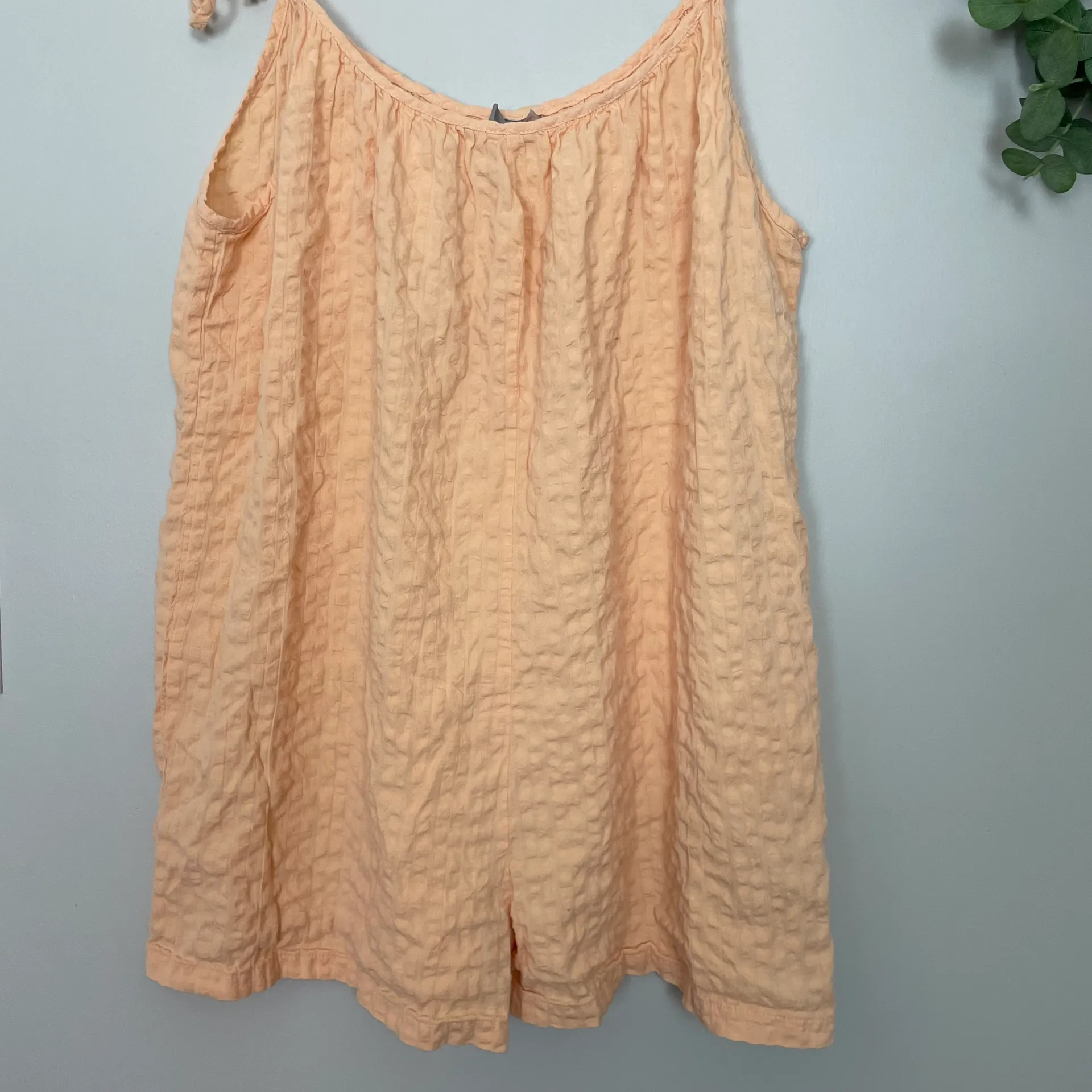ASOS Seersucker Cami Swing Romper - Image 6