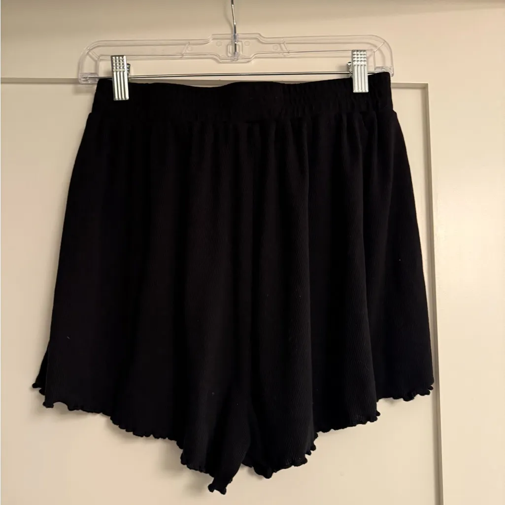 Large Shein Black Lounge Shorts - Image 3