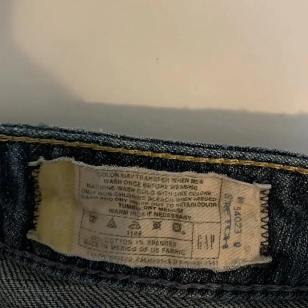 GAP Womens Size 8 Average Y2K Bootcut Stretch Jeans Medium Wash Mid Rise Stretch - Image 8