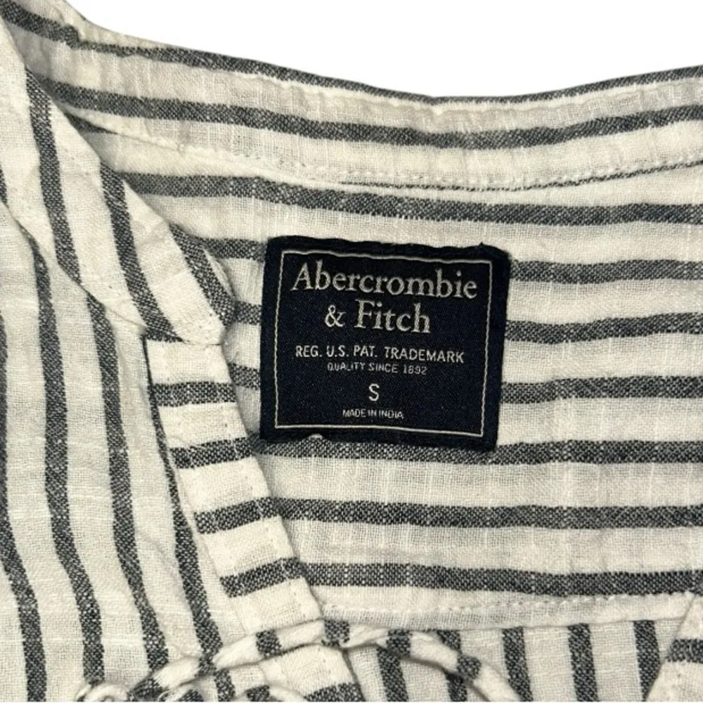 Women’s Abercrombie And Fitch Striped Top Size Small 100% cotton - Image 8