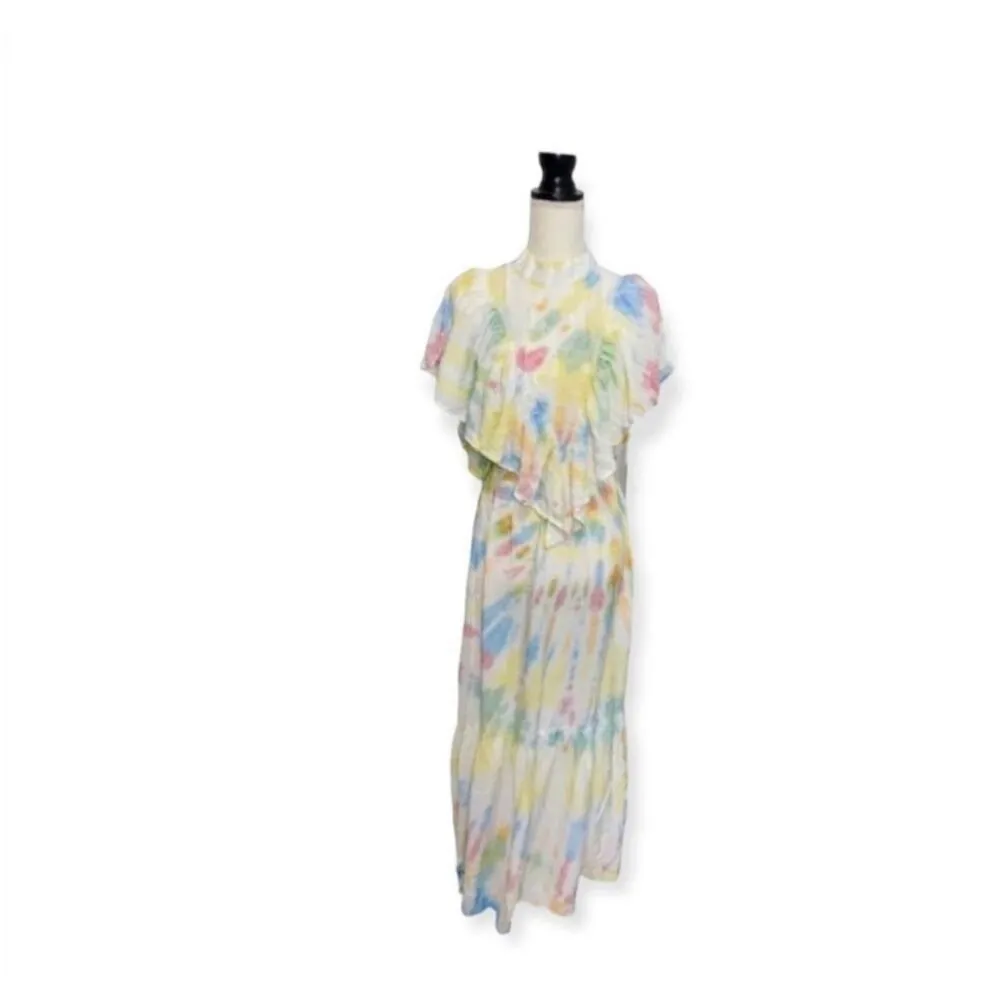 Young Fabulous & Broke Cruz Maxi Dress New With Tags Size: Small Color: Papaya S - Image 4