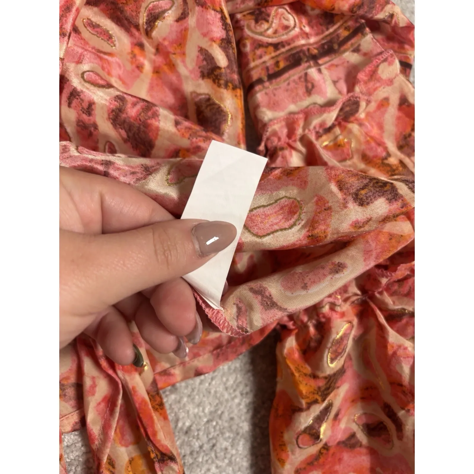 bigg bull by cam silk tie cover up top‎ one size (s - Image 7