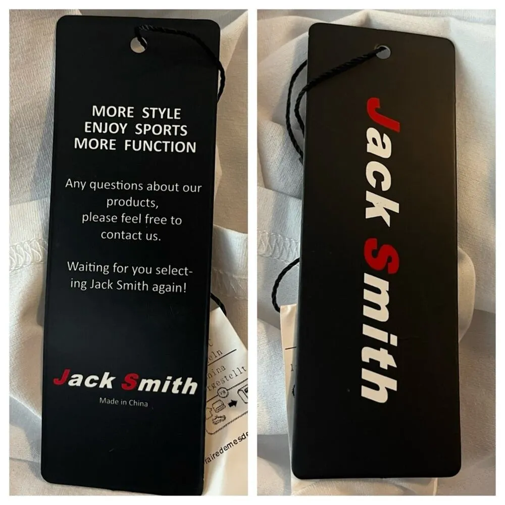 Jack Smith Women’s Golf Tennis Sport Polo Shirt Ruffle Sleeve White NEW Size 2X - Image 10