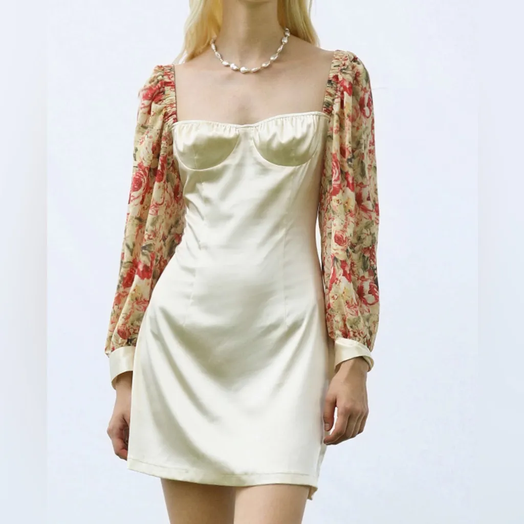 Cider  mini silk dress - Image 2