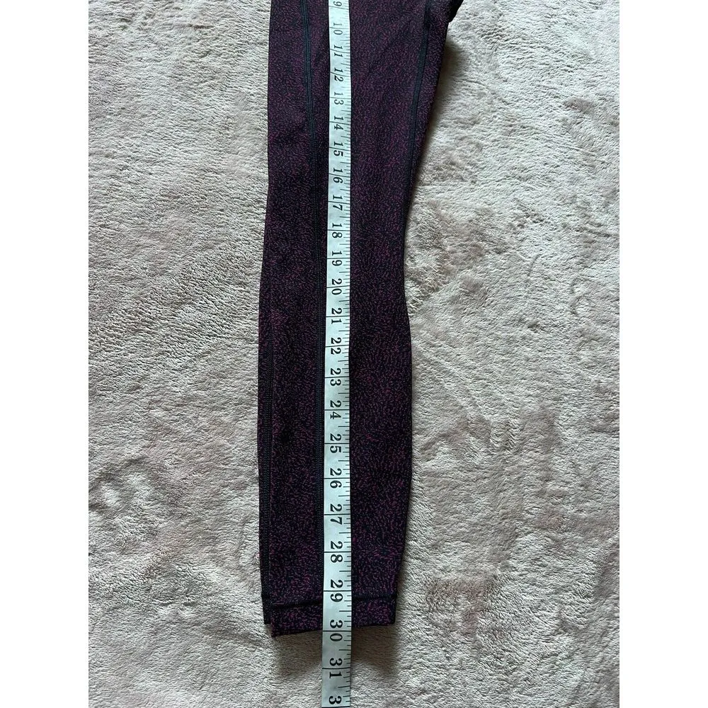 Athleta‎ Ultimate Stash Textured 7/8 Tight Maroon Red Size XxSmall - Image 9