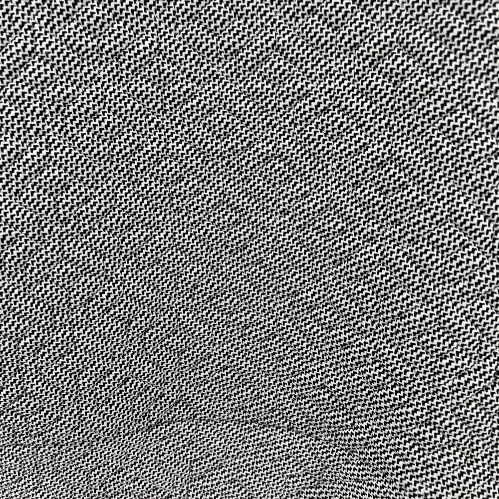 Gap pullover quilted geometric turtleneck S  black white pockets winter active - Image 5