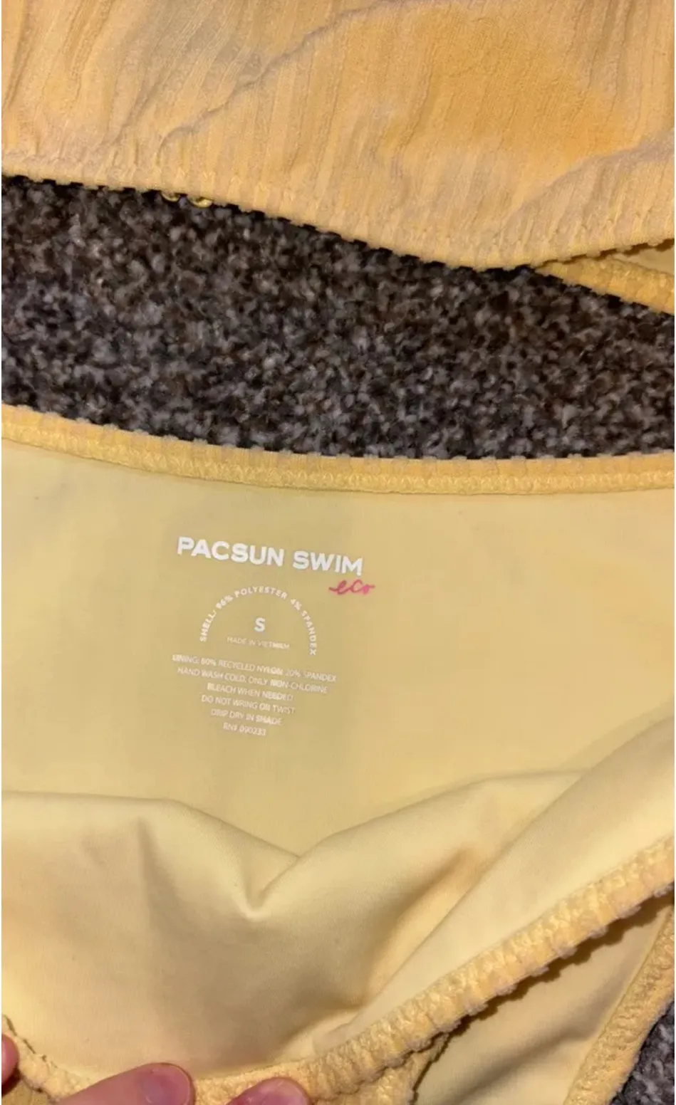 Yellow Swimsuit Set - Image 3