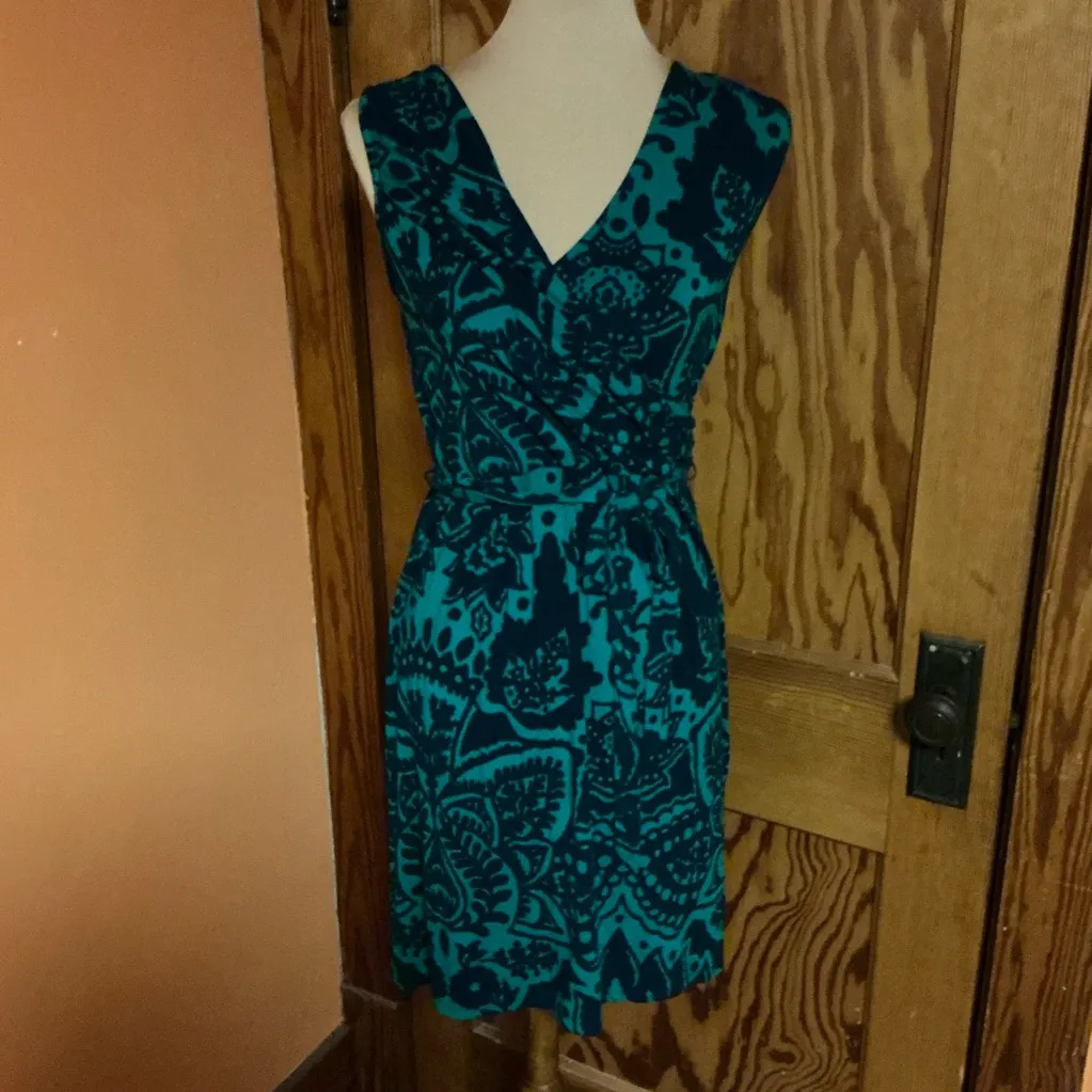 Merona bright floral sexy midi dress - Image 9