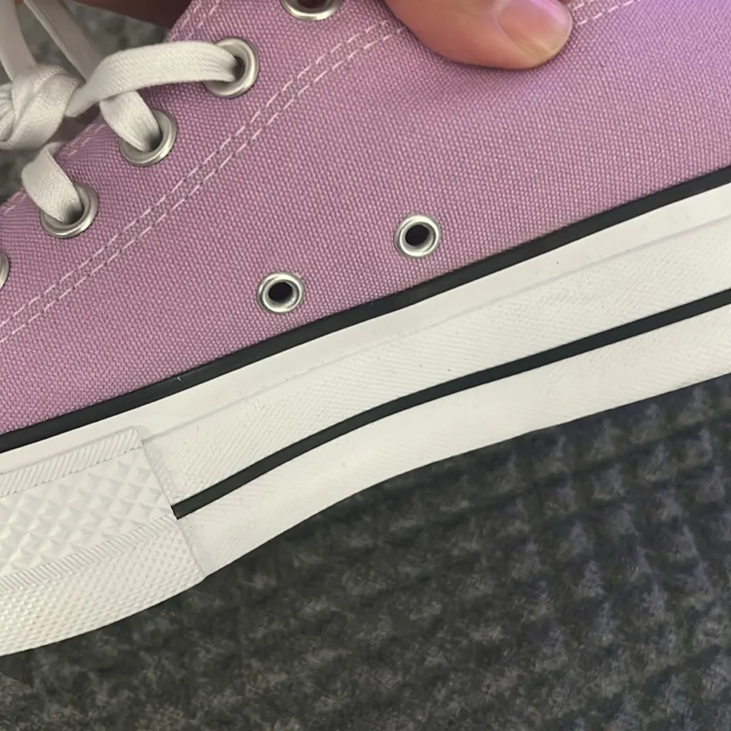 Converse Women's Chuck Taylor All Star Lift Platform 8 amethyst - Image 8