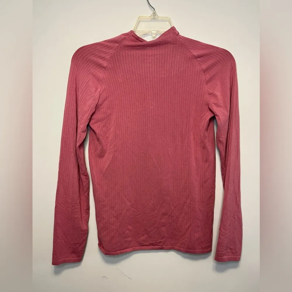 Anthropologie Indra Mock Neck Rose Seamless Turtle Neck NWT Sz L - Image 10