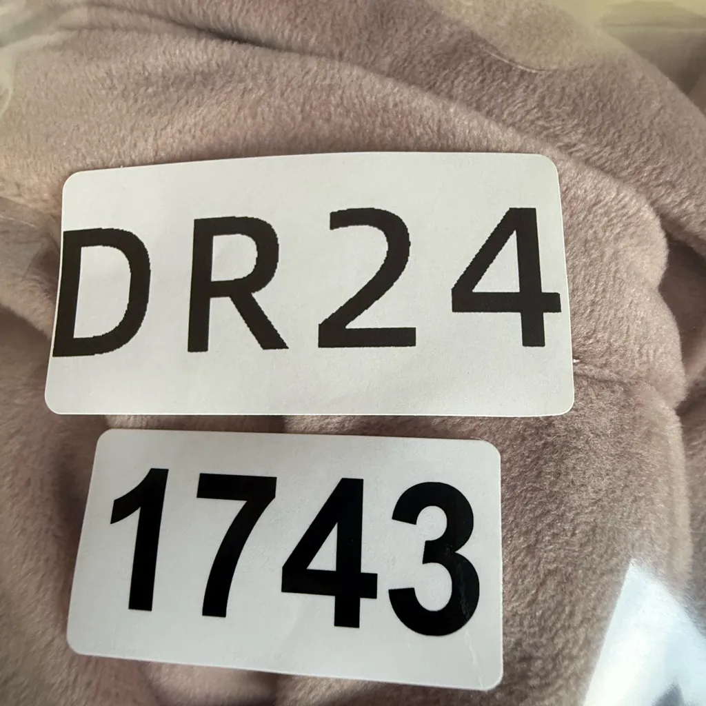 House of Harlow 1960 Velvet peplum button down sweater cardigan rhinestone L Pink Size L - Image 9